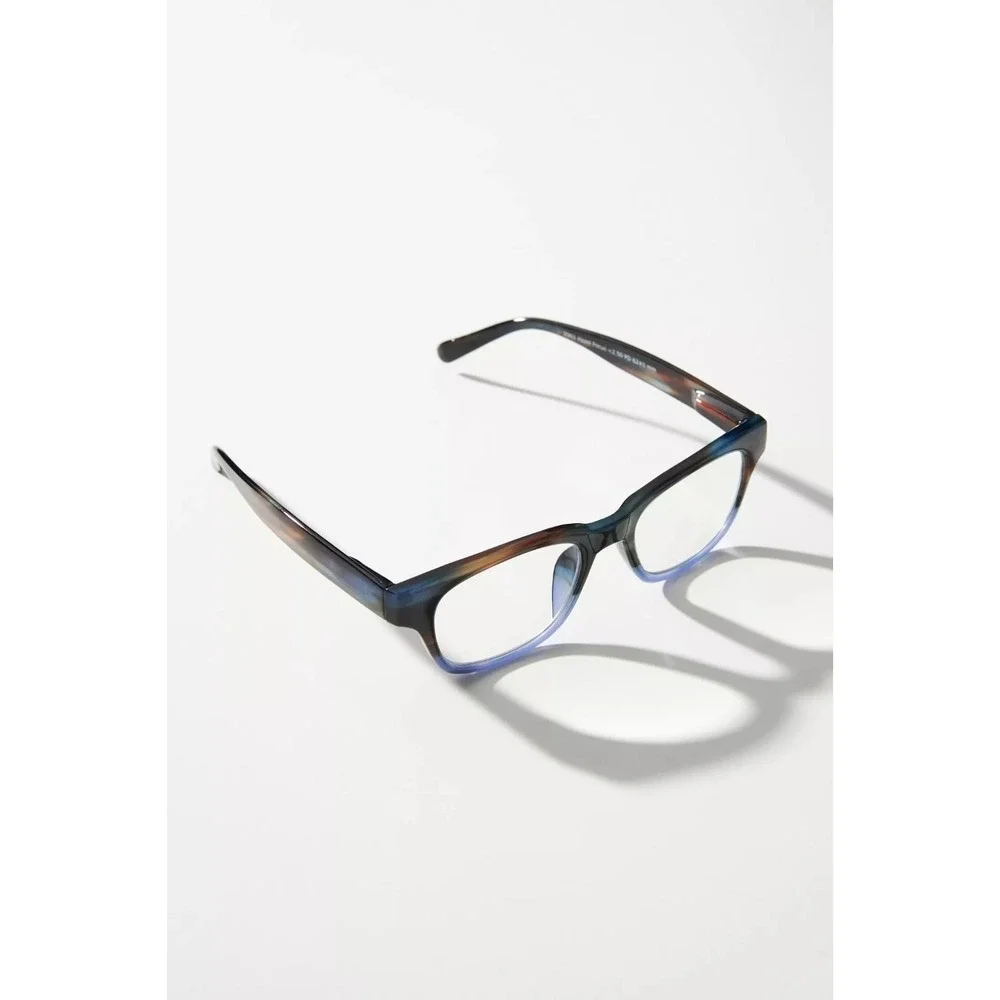 NEW Anthropologie Peepers Hazel Blue Light Filtering Reading Glasses +1.25